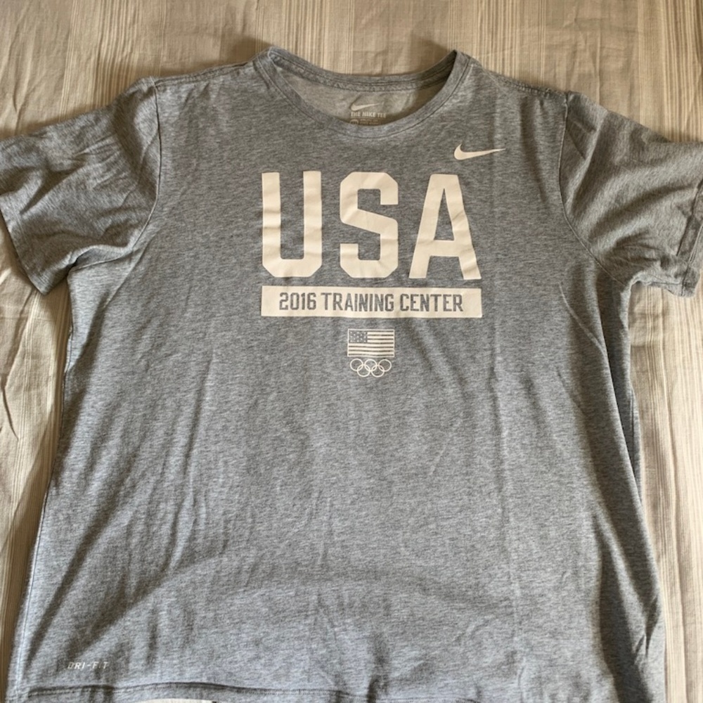 Nike gray USA t-shirt xxl